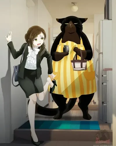 Dekiru Neko wa Kyou mo Yuuutsu -End ep13